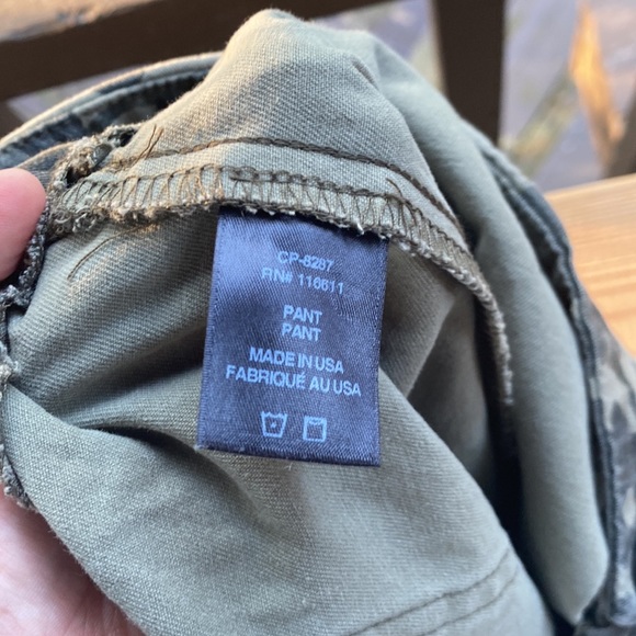 Green Floral Camo Pants - Picture 8 of 8